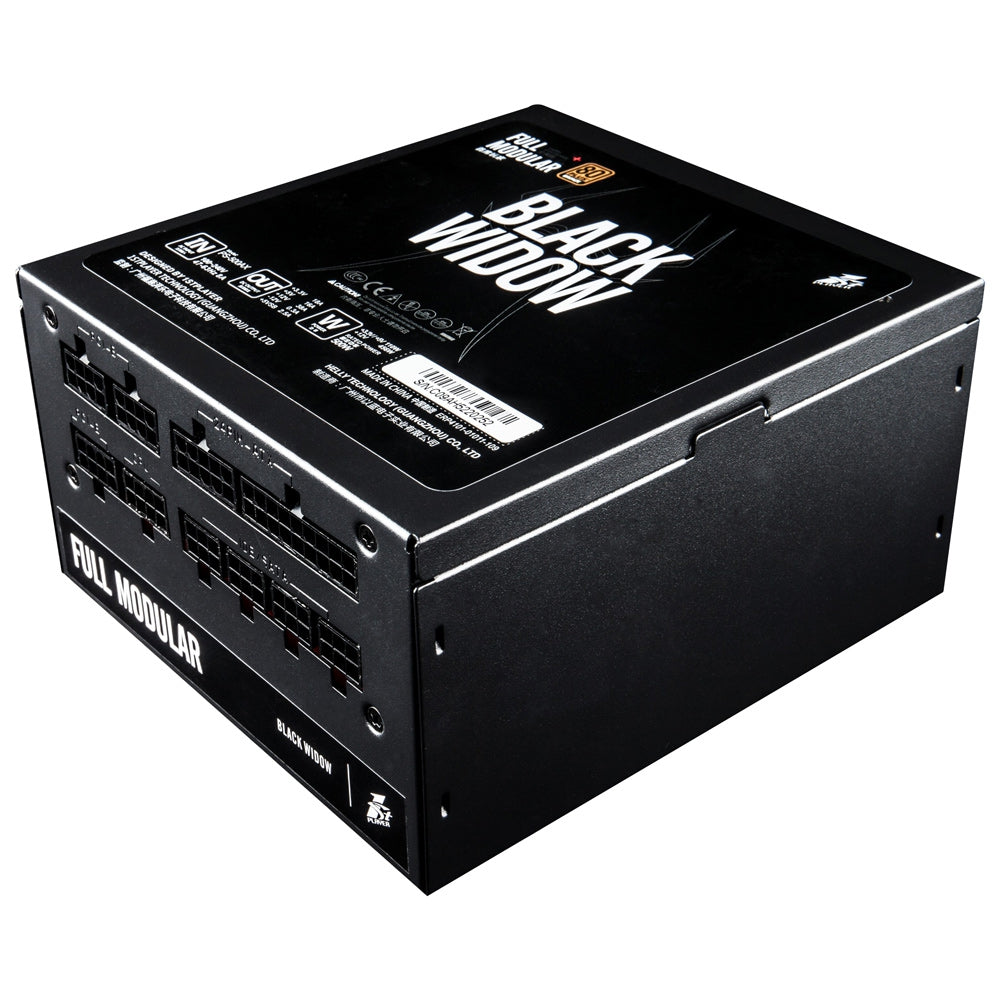 1STPLAYER Black Widow 700W Active PFC High Performance ATX Full Modular 80Plus Bronze Certified ...