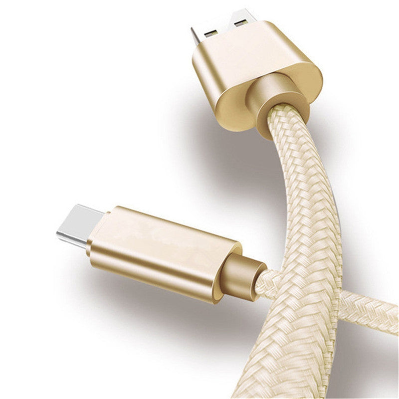 Cable for Type-C High Quality USB Charger Braided Cord Extra Long 1m