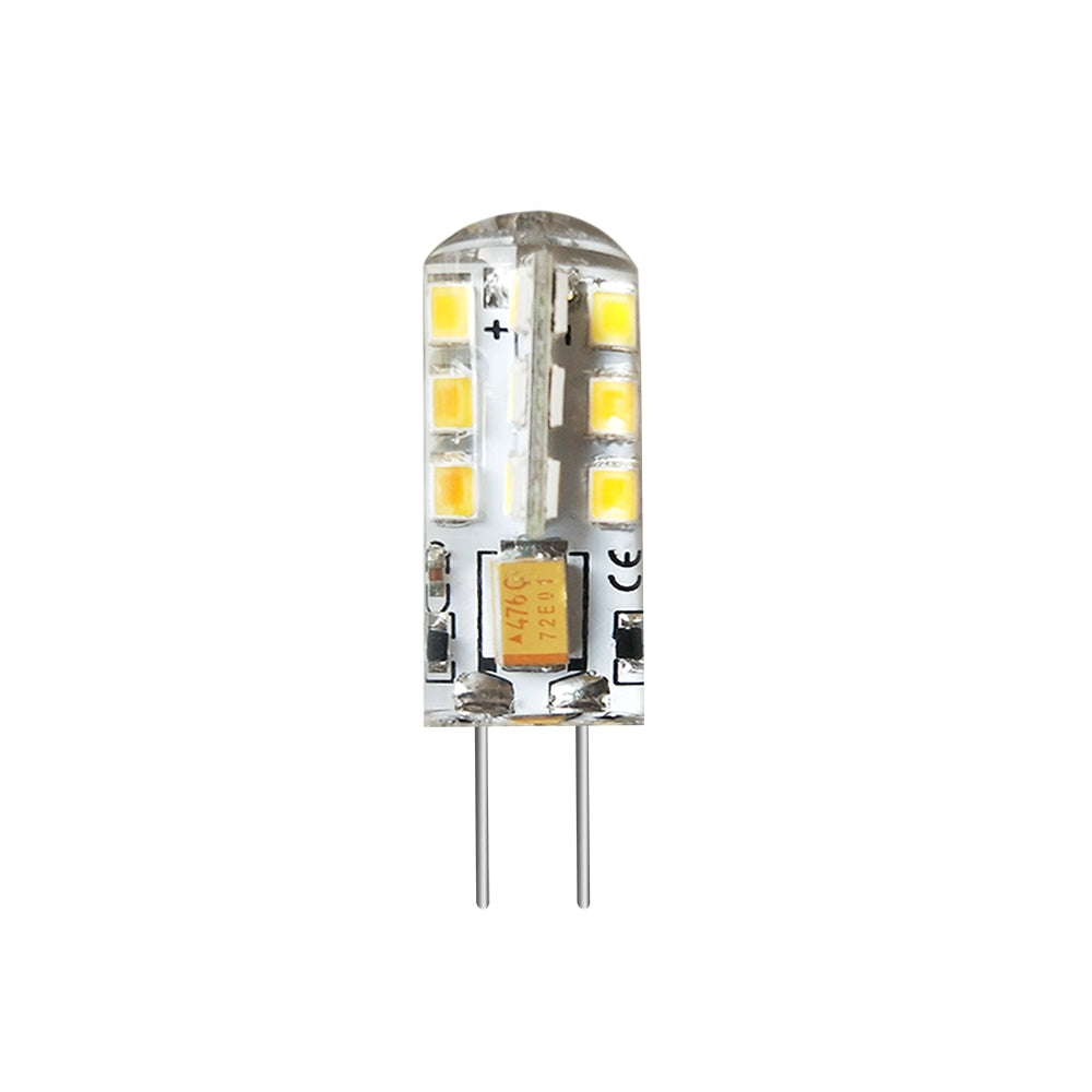 BRELONG G4 Dimming 24LED-2835 Silicone Corn Light AC12V 1PC