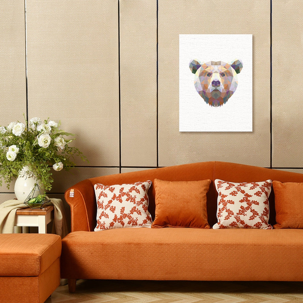 Bear Painting Printing Canvas Wall Decor for Home Decoration
