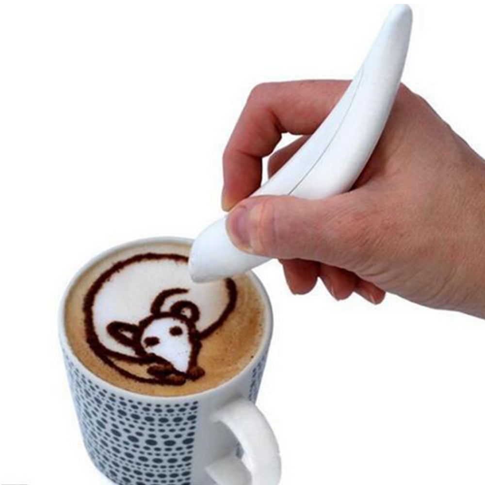 Creative Electrical Spice Pen for Coffee Cake Baking Pastry Tool
