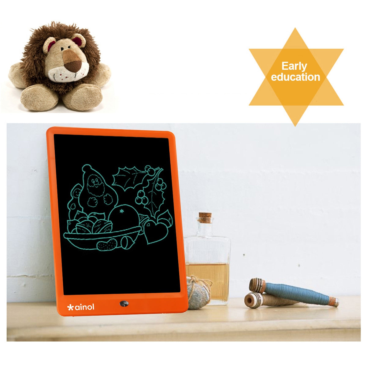 Ainol A1002 10 Inch Electronic Writing Board with LCD Scree---Black