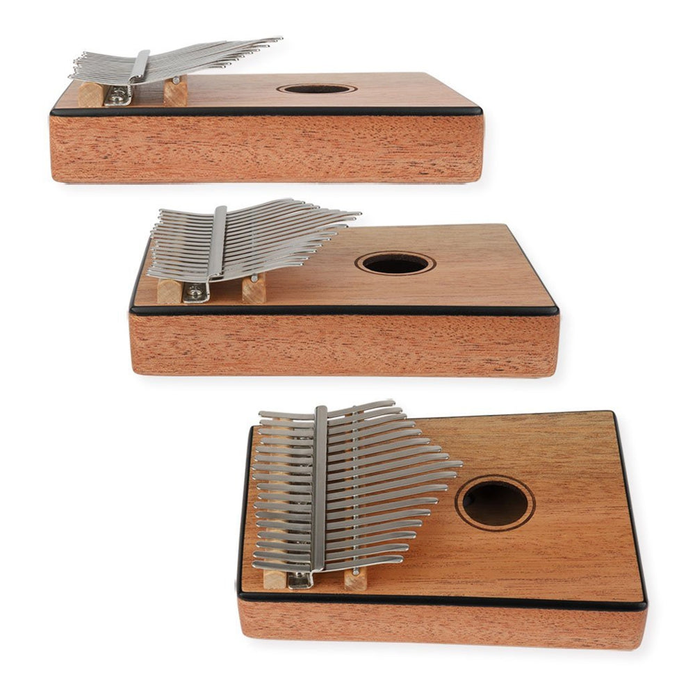 17 Key Mahogany Kalimba African Thumb Piano Finger Percussion Keyboard