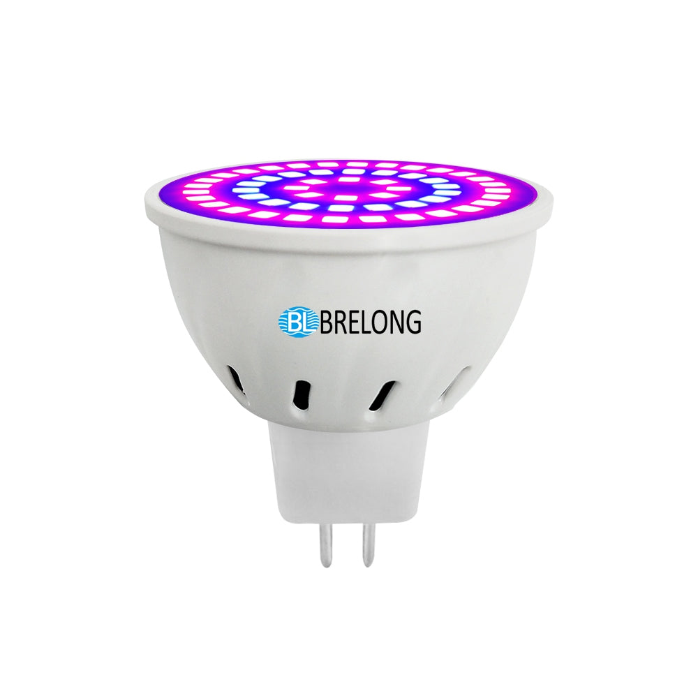 BRELONG E27 E14 GU10 MR16 54LED 2835 Plant Cup Light AC 110-130V 1PC