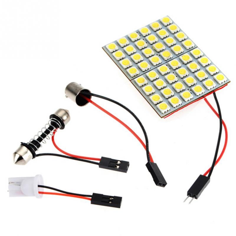 1 Set T10 5050 48-SMD Multi-Functional Durable LED Car Reading Lamp