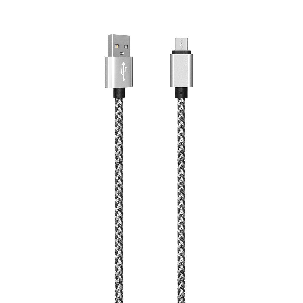 2Meter Nylon Micro USB Cable Fast Charge Wire