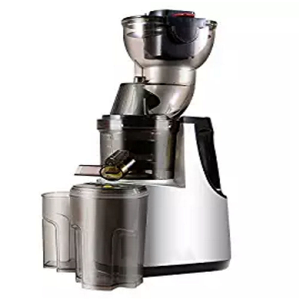 250W Vertical Masticating Cold Press Juicer 37RPMs Wide Chute Anti-oxidation Juice Extractor