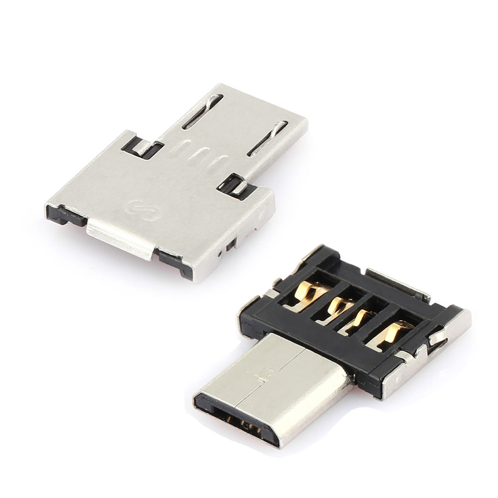 2PCS USB to Micro USB Male OTG Adapter