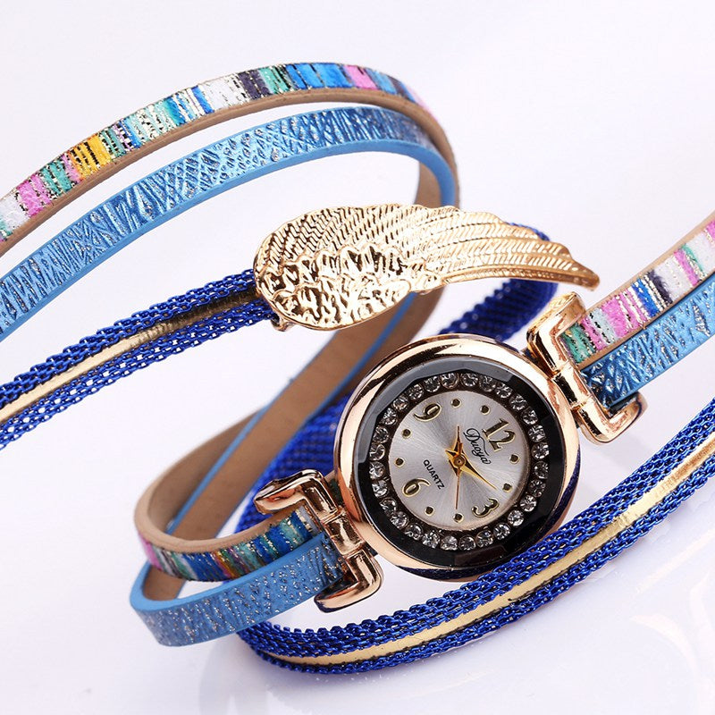 Duoya D135 Women's Bracelet Watch Wings Women Fashion watch