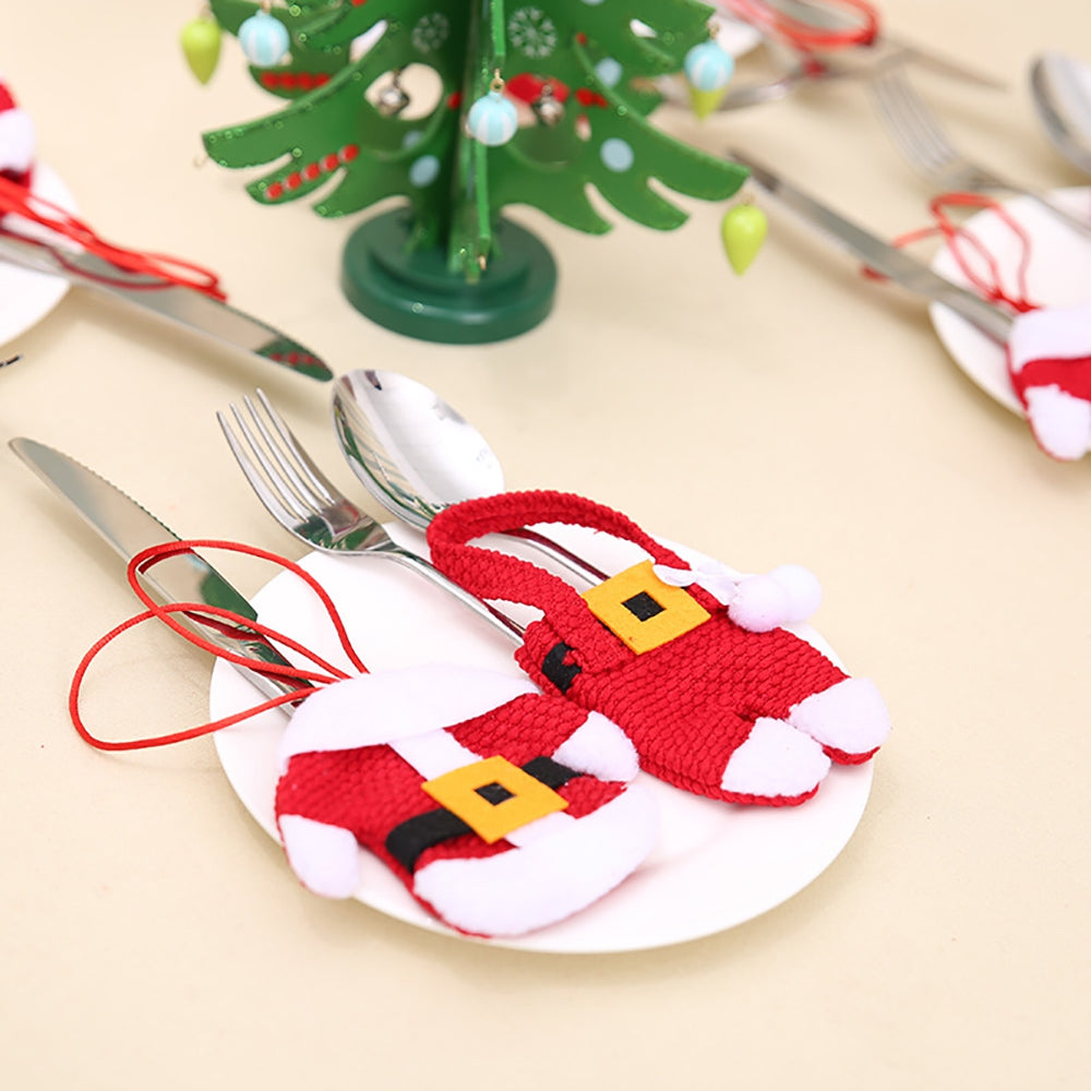 Christmas Table Knife Fork Decoration