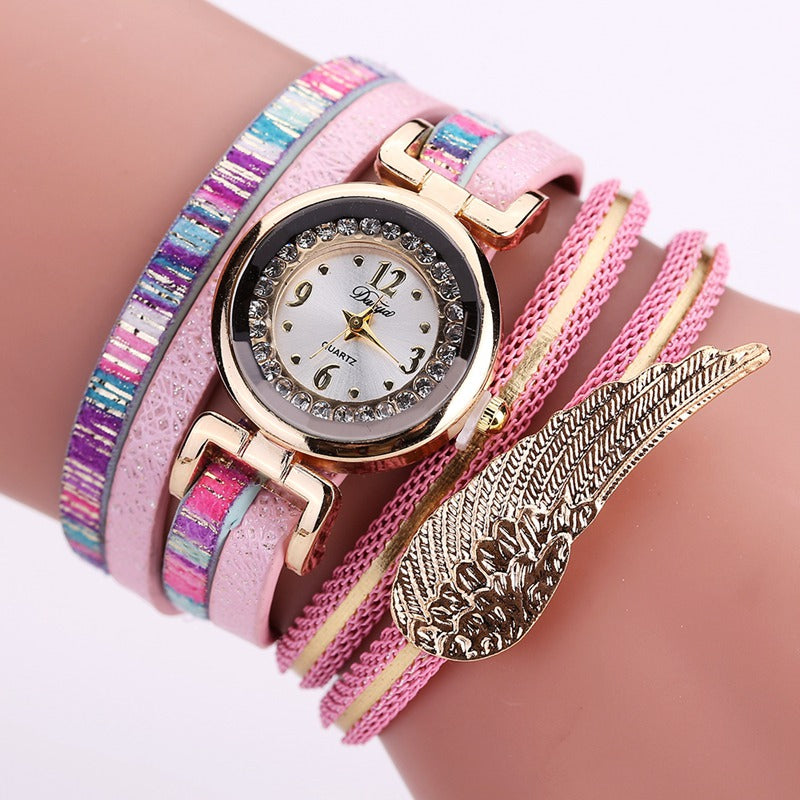 Duoya D135 Women's Bracelet Watch Wings Women Fashion watch