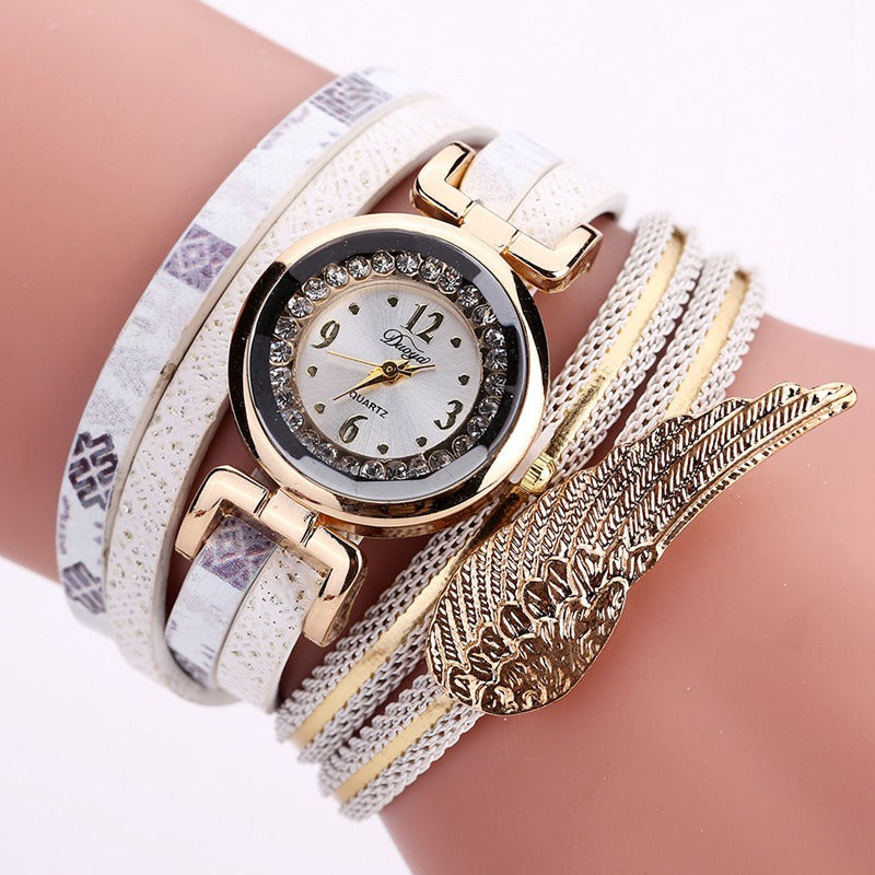 Duoya D135 Women's Bracelet Watch Wings Women Fashion watch