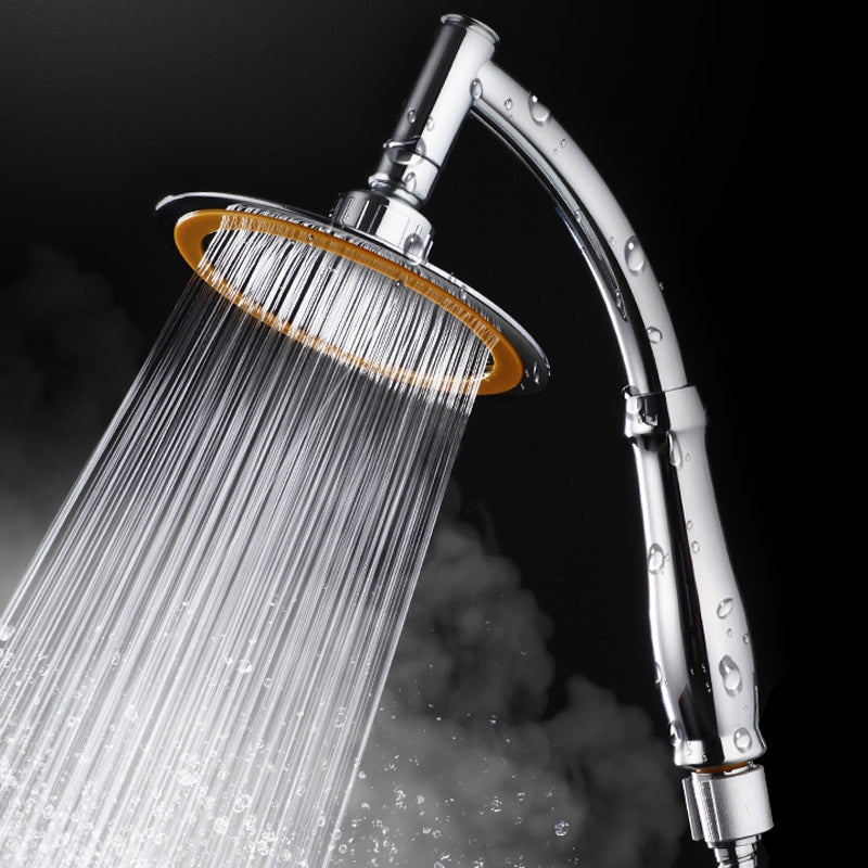 Bathroom Rainfall Ionic Nano Shower Head Round Chrome Ultra-Thin