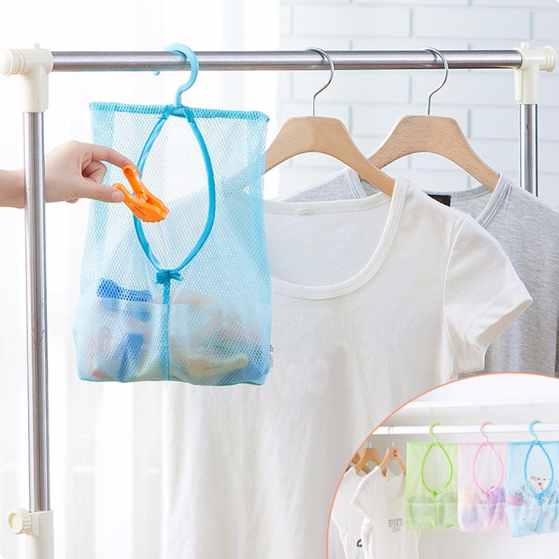 1PCS Bathroom Baby Toy Bag Multifunctional Hanging Storage Net Bag Baby Toys Environmental Mesh ...