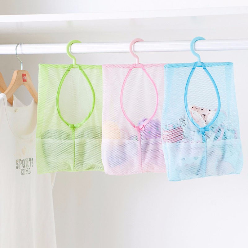 1PCS Bathroom Baby Toy Bag Multifunctional Hanging Storage Net Bag Baby Toys Environmental Mesh ...