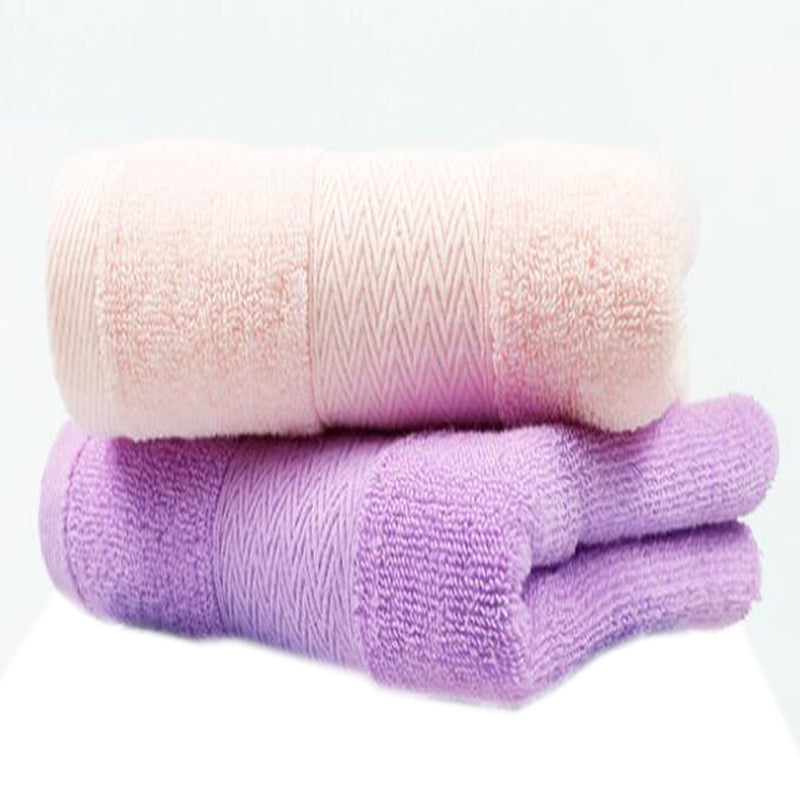 1Pc Face Towel Simple Solid Thicken Supple Comfortable Washing Towels