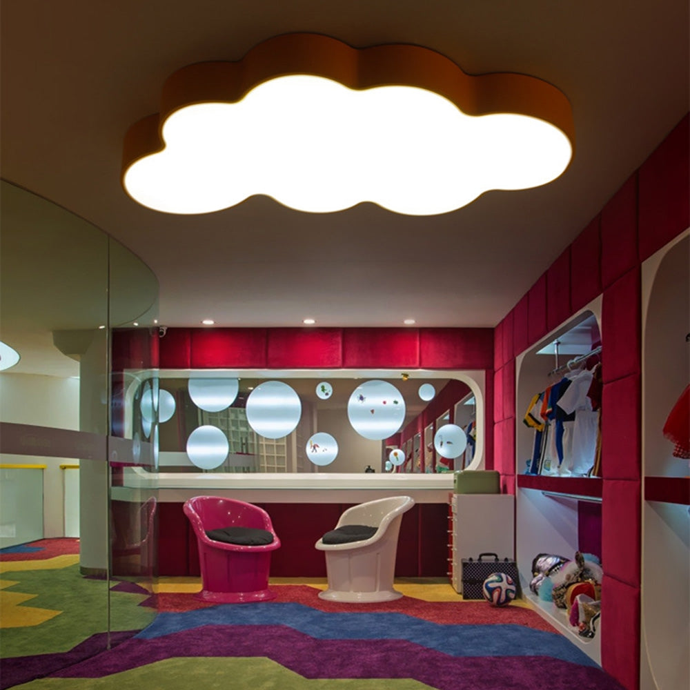 BRELONG LED Cloud Ceiling Light Children's Bedroom Cartoon Lights 60 x 40 x 9cm 36W White Light