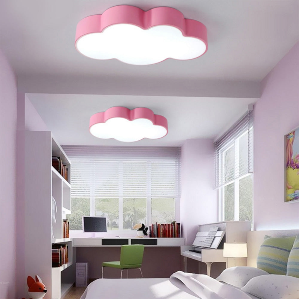 BRELONG LED Cloud Ceiling Light Children's Bedroom Cartoon Lights 60 x 40 x 9cm 36W White Light