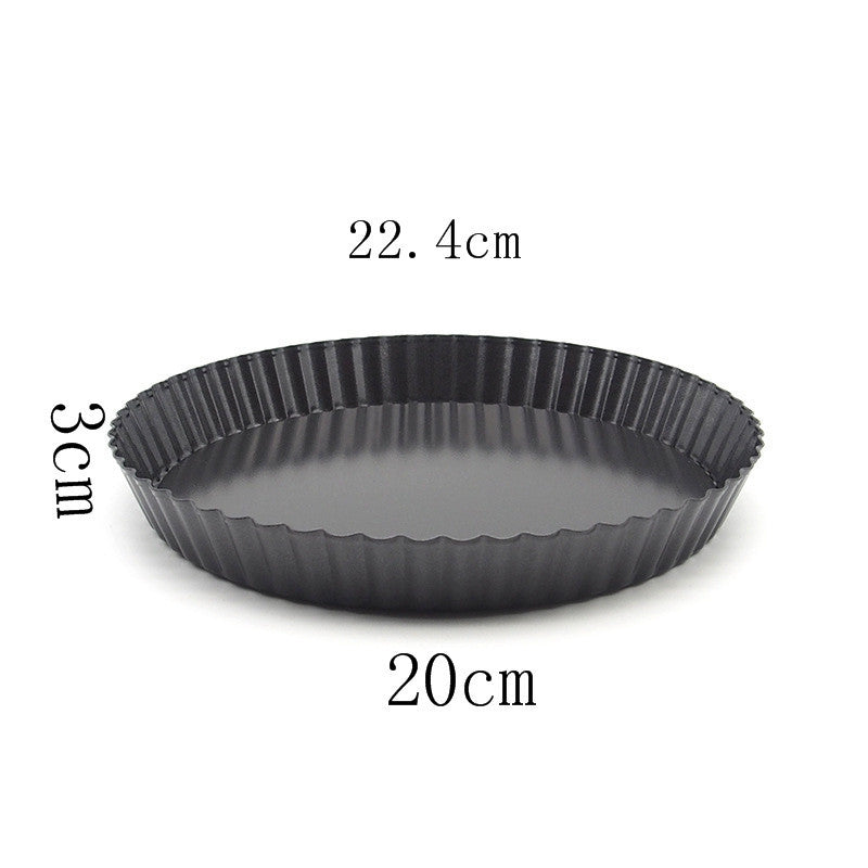 Circular Pizza cake Corrugated Pan Baking Molds