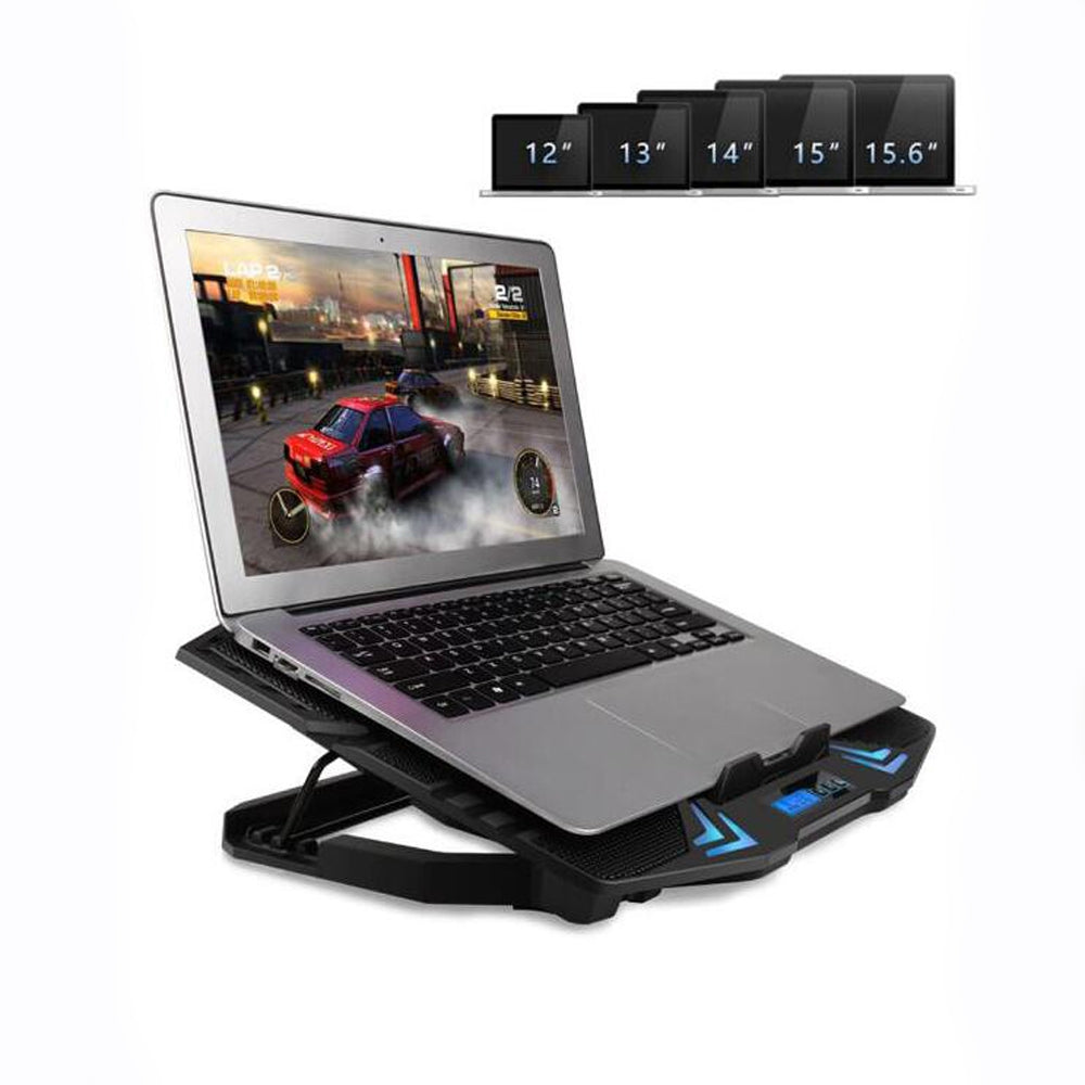 Cooling Pad for Laptop Notebook LED Touch Screen Speed Control Cooler for Notebook