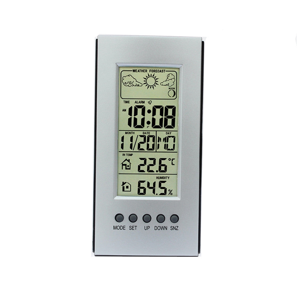 Digital Color Forecast Weather Station with Alert and Temperature