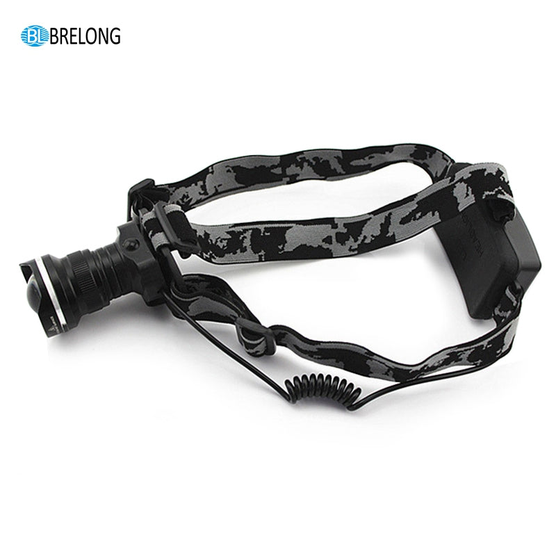 BRELONG LED HeadlampS XML - T6 2 x 18650 No Battery and Charger