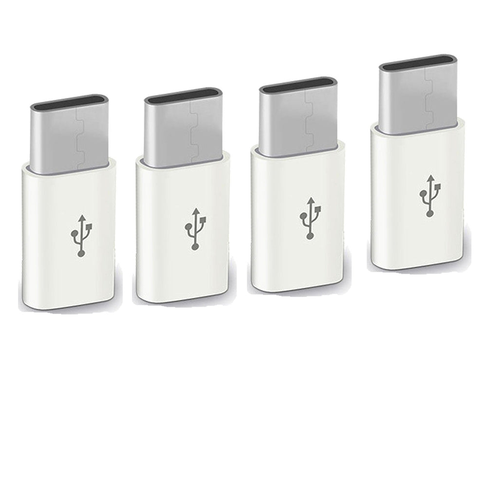 4pcs Micro USB to Type-C Adapter