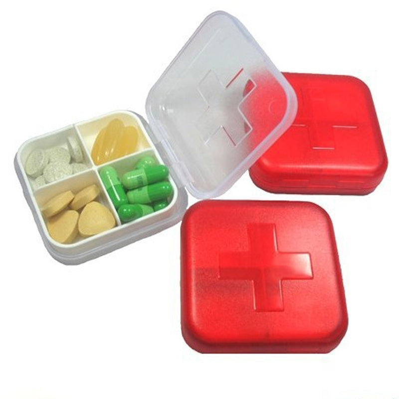 DIHE Travel Convenient Medicine Collection Box Moistureproof