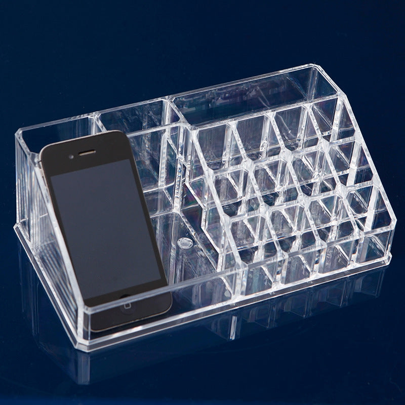 16 Cells Acrylic Cosmetic Organizer Lipstick Makeup Holder Jewelry Storage The Perfectionist 20 ...