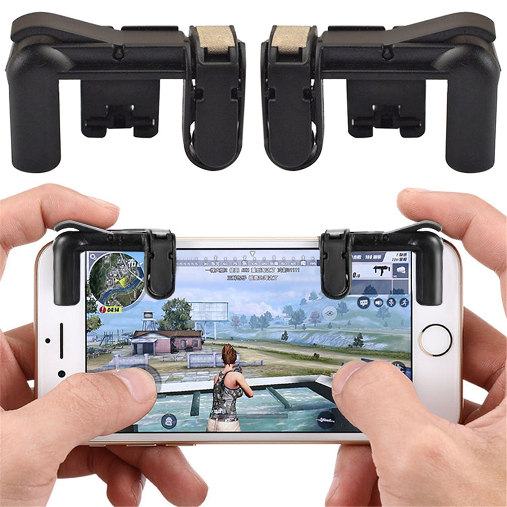 2PCS Mobile Phone Shooting Game Fire Button Aim Key Buttons L1 R1 Controller