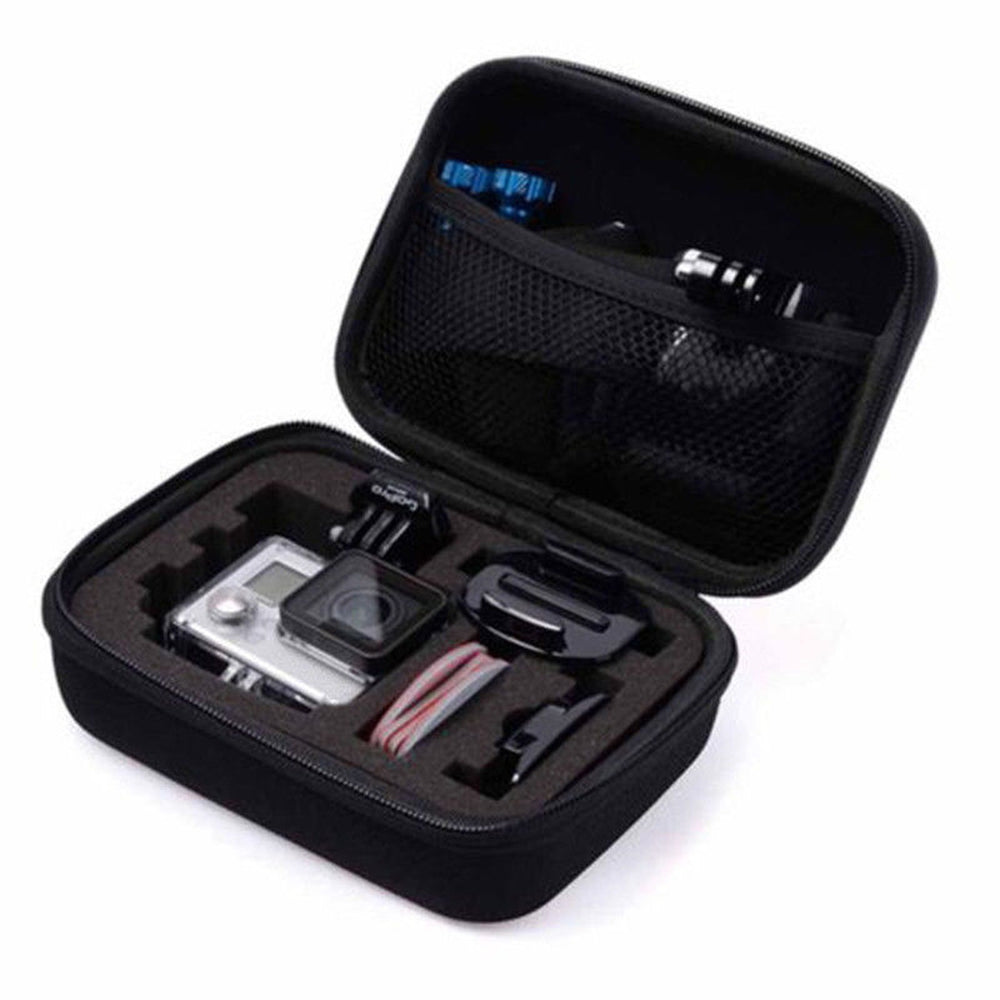 Black Small EVA Travel Hard Case Cover for  Gopro Hero 6/ Hero 5/ 4/ 3 Action Cameras