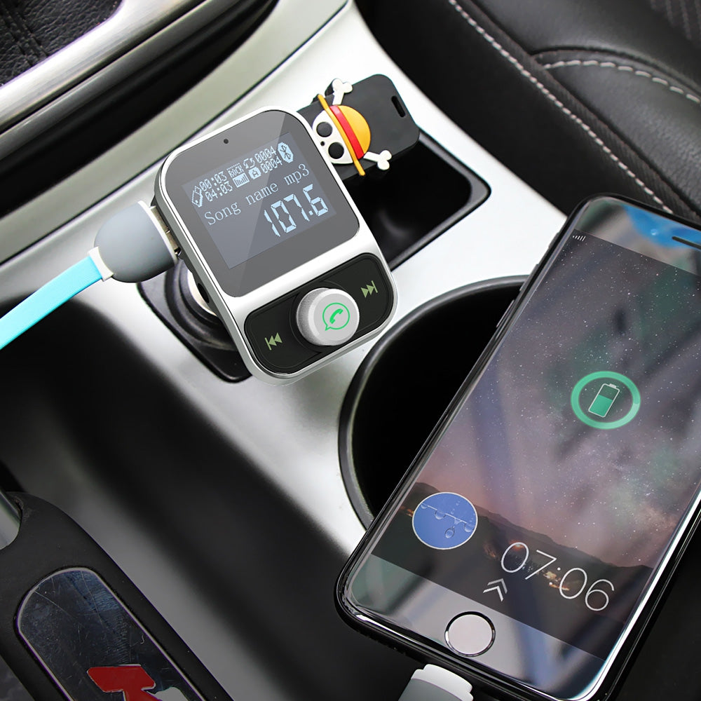 Car Cigarette Lighter Dual USB Car Charger Intelligent Fast-Charging Head Multi-Function HY-88