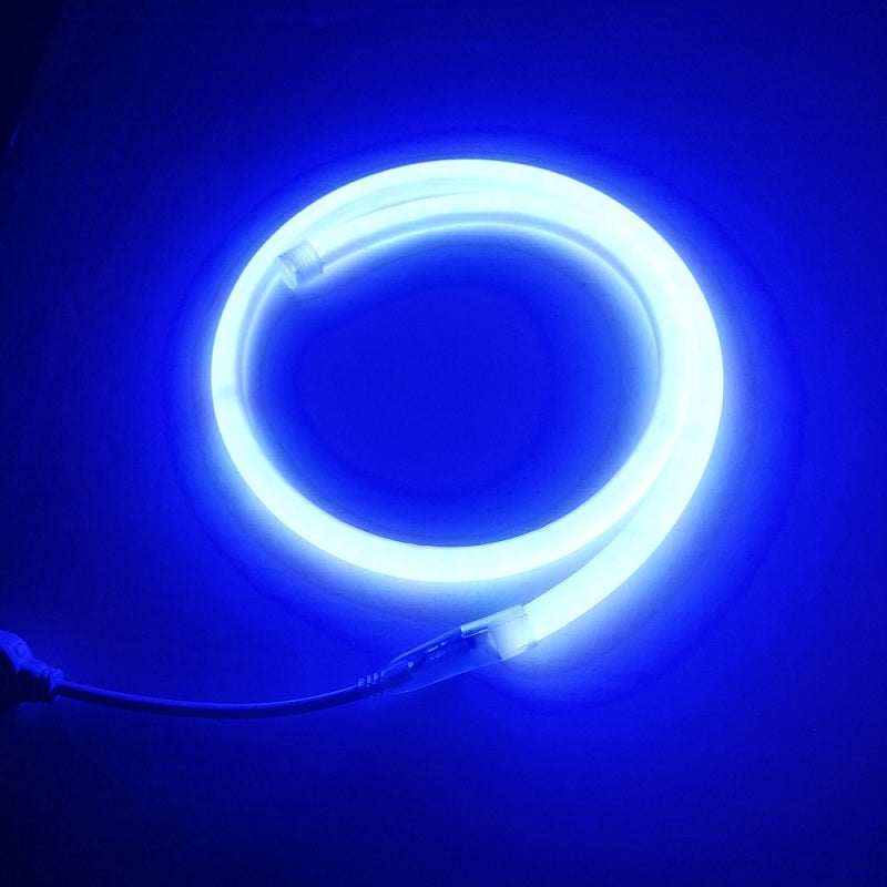1PC 1M 9W 120LEDS Waterproof Circular Led Neon Tube Led Sign Board Tube Flexible Strip With Powe...