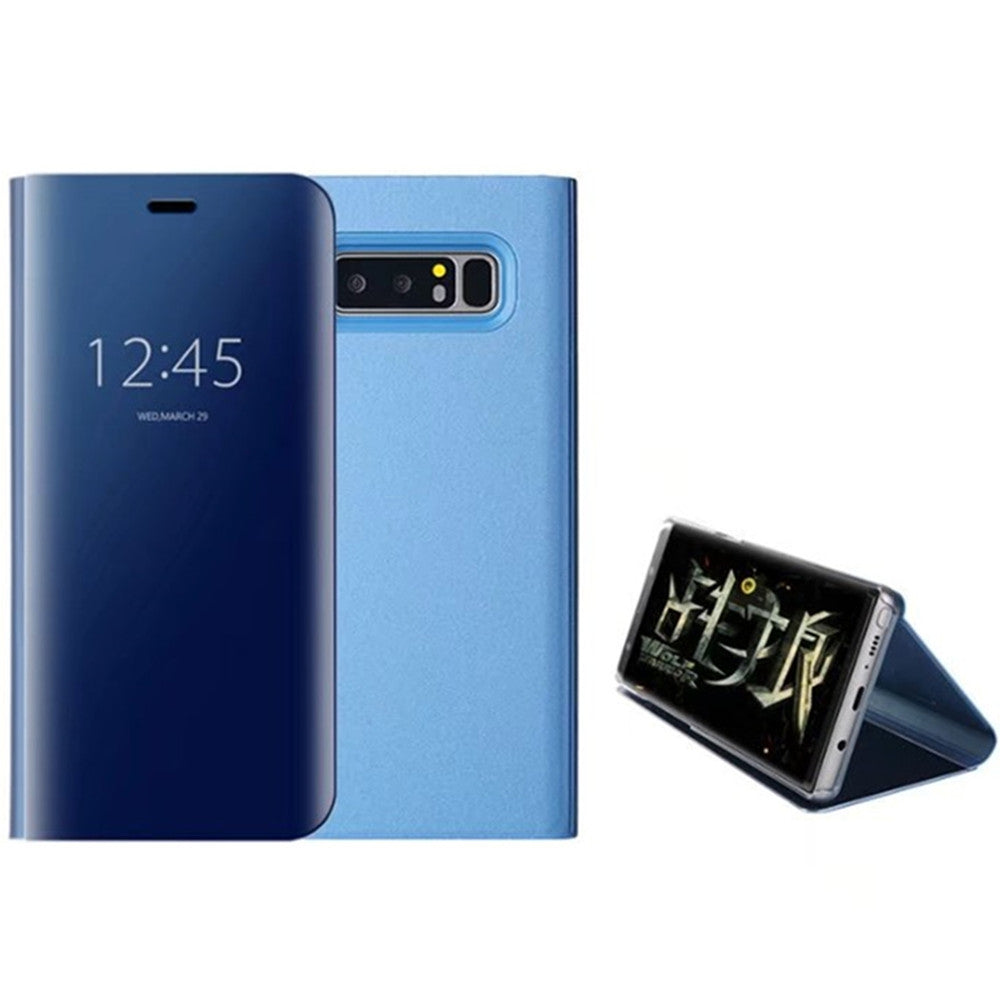 Case Cover for Samsung Galaxy Note 8 with Stand Plating Mirror Flip Auto Sleep Wake Up Full Body...