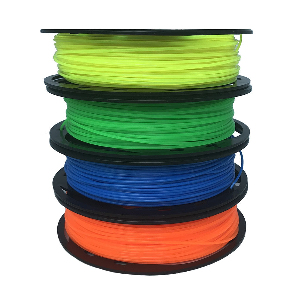 CCTREE 3D Printer PLA 1.75mm 4 Color Pack 200g For CR10 Ender 3 Fluorescent
