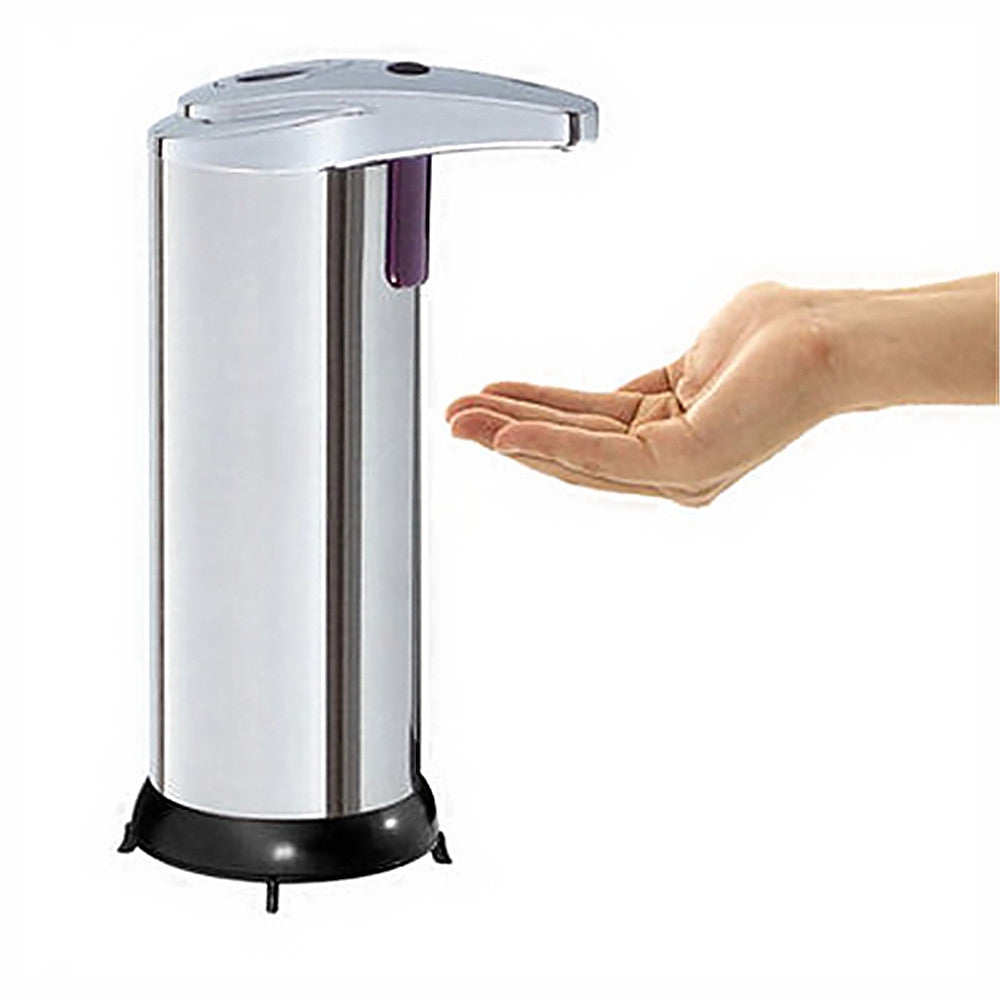 Automatic Soap Dispenser Touchless Stainless Steel Fingerprint Resistant