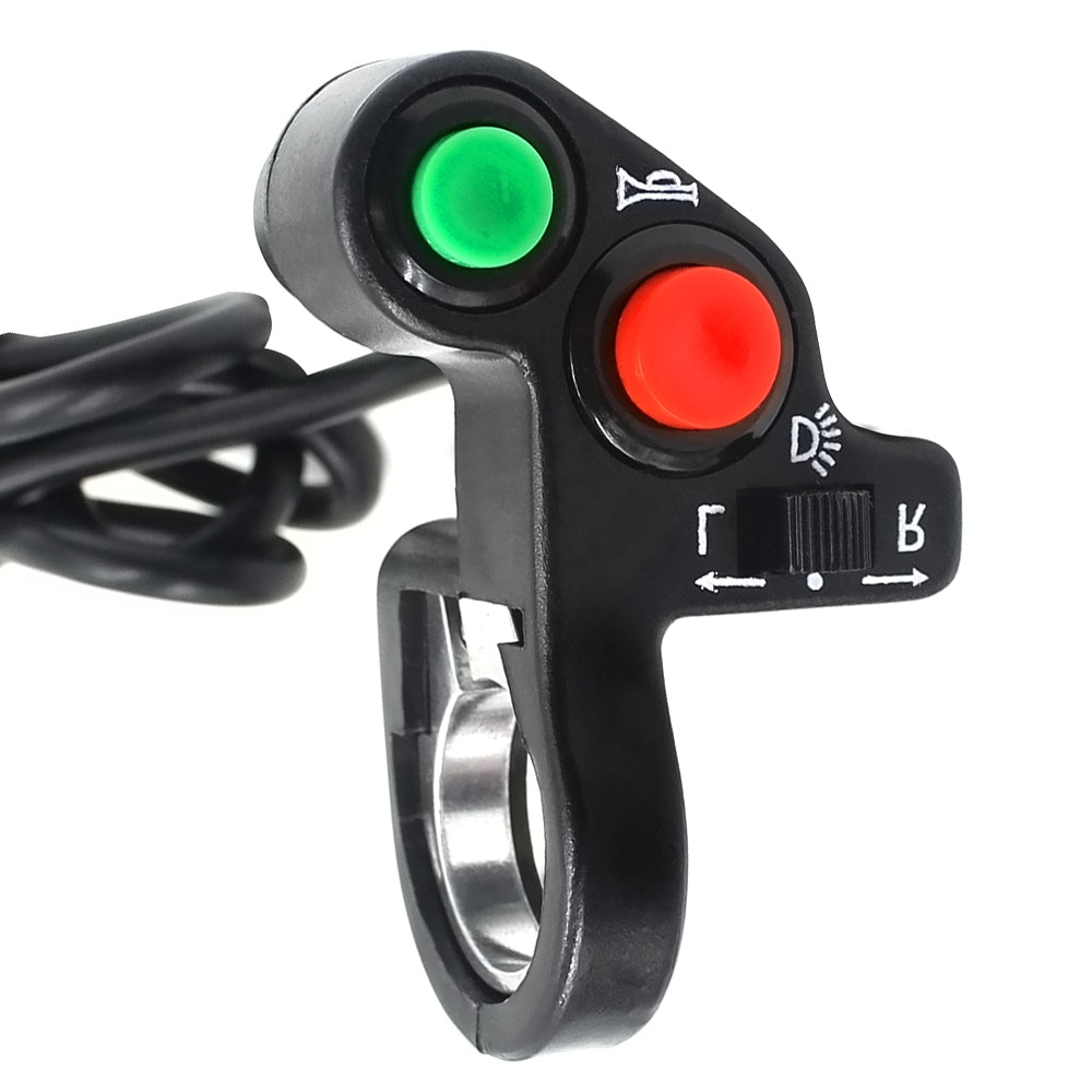 7/8inch Multi-function Motorcycle Offroad Horn Turn Signal On/Off Light Switch