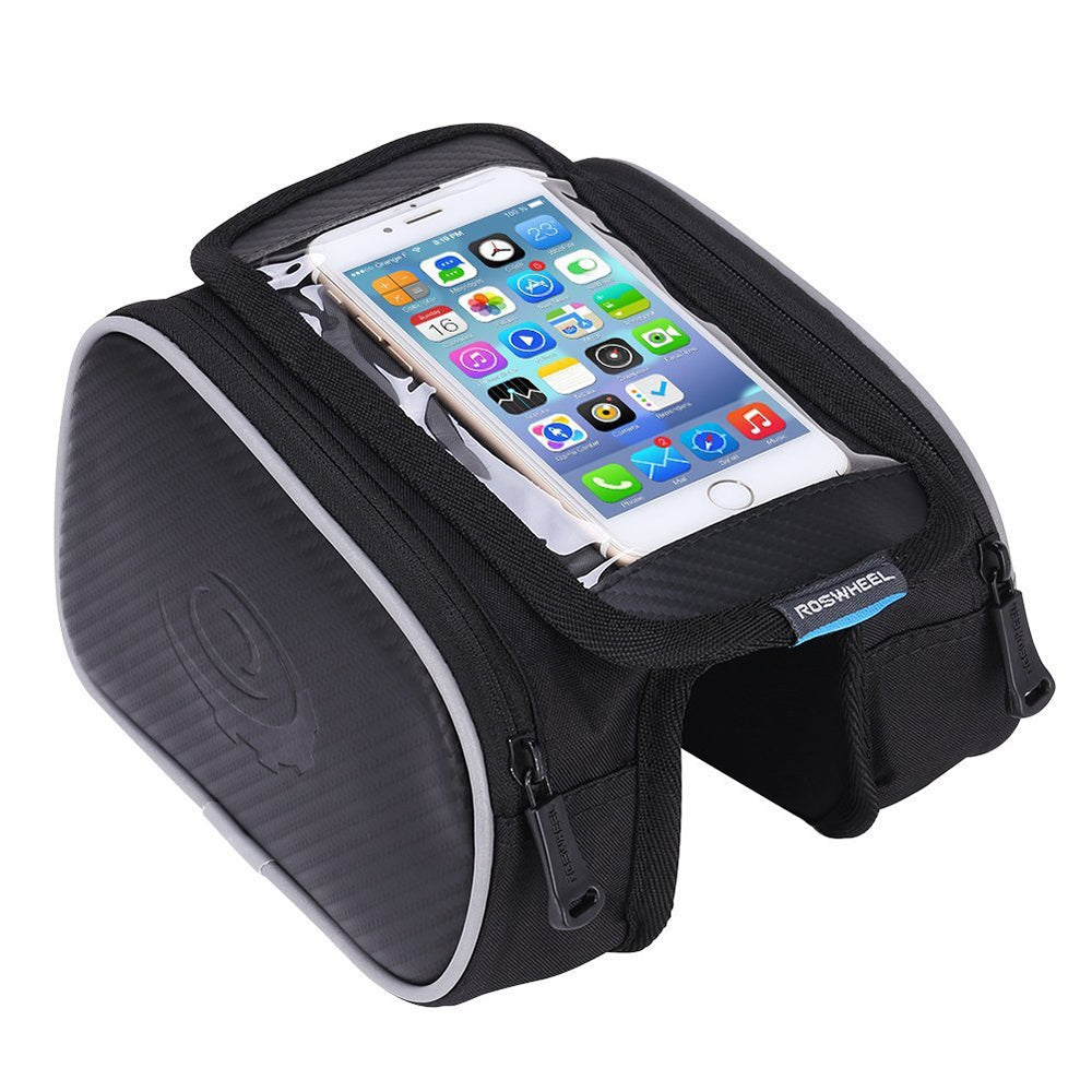 Bicycle Mobile Phone Touch Screen Riding On The Front Tube Saddle Bag