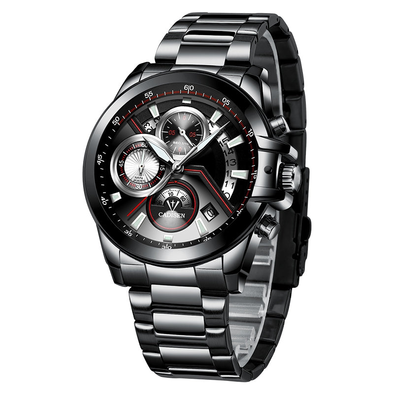 C9016 Quartz Fashion Sports Stainless Steel Men Watch