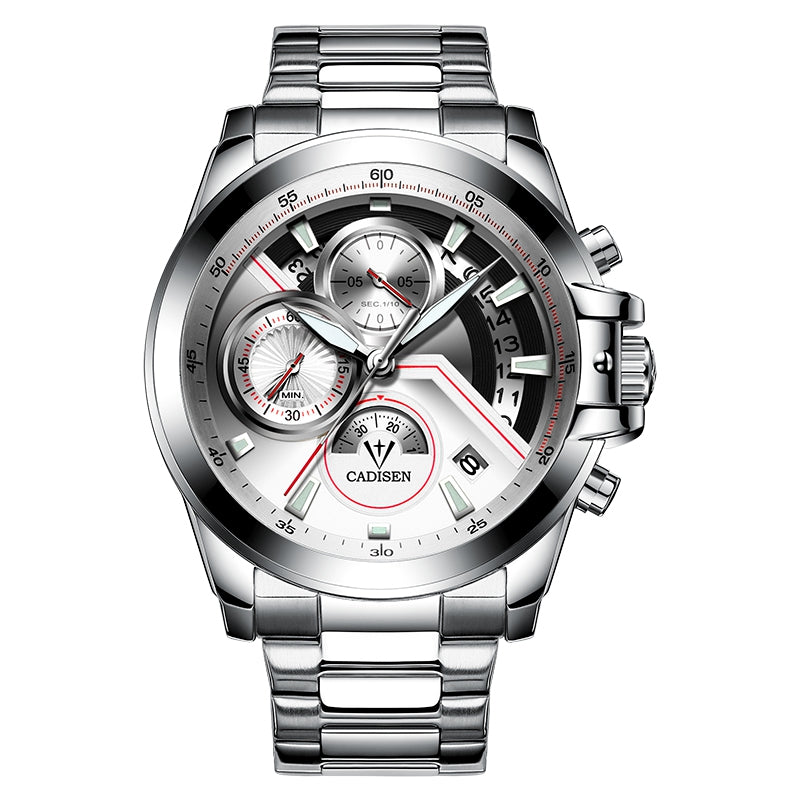 C9016 Quartz Fashion Sports Stainless Steel Men Watch