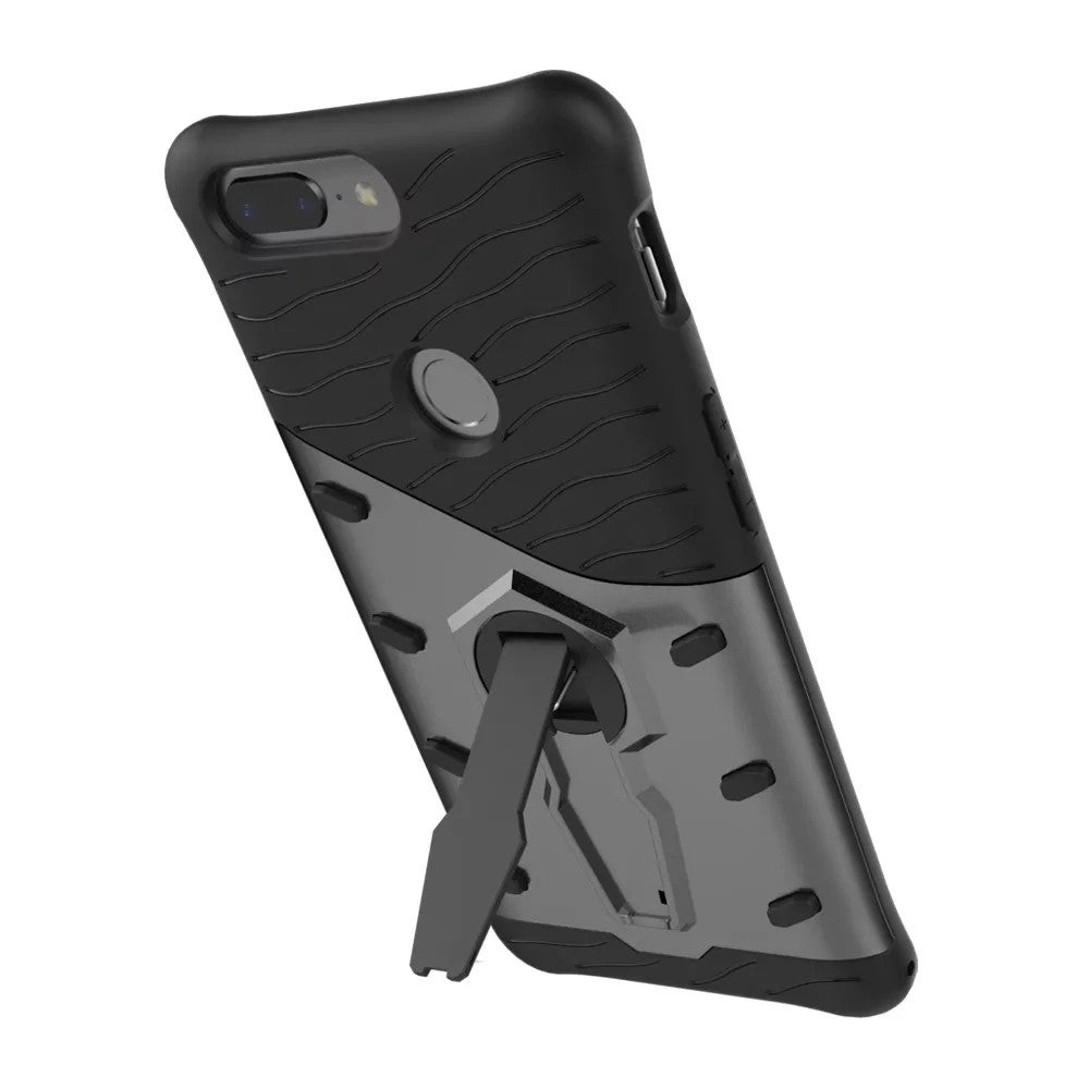 Cover Case for One Plus 5T Creative Personality Following Bracket Of Armor Protection Dual Funct...
