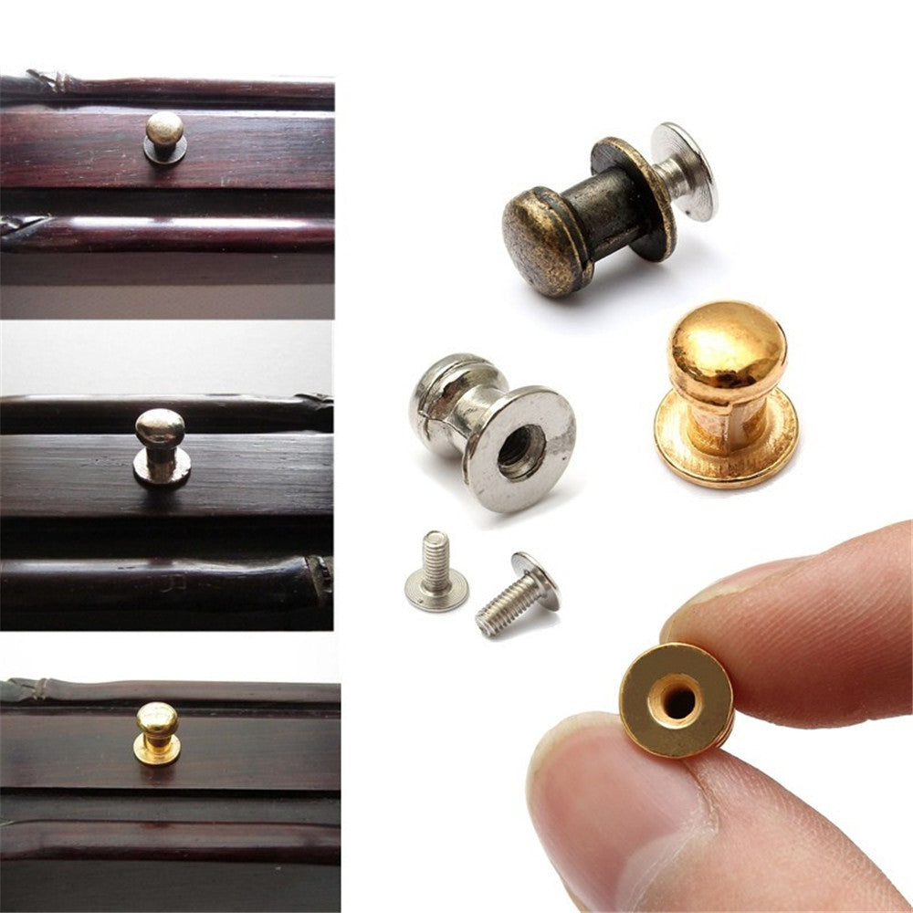 15PCS Mini Jewelry Box Chest Case Drawer Cabinet Door Pull Metal Knob Handle