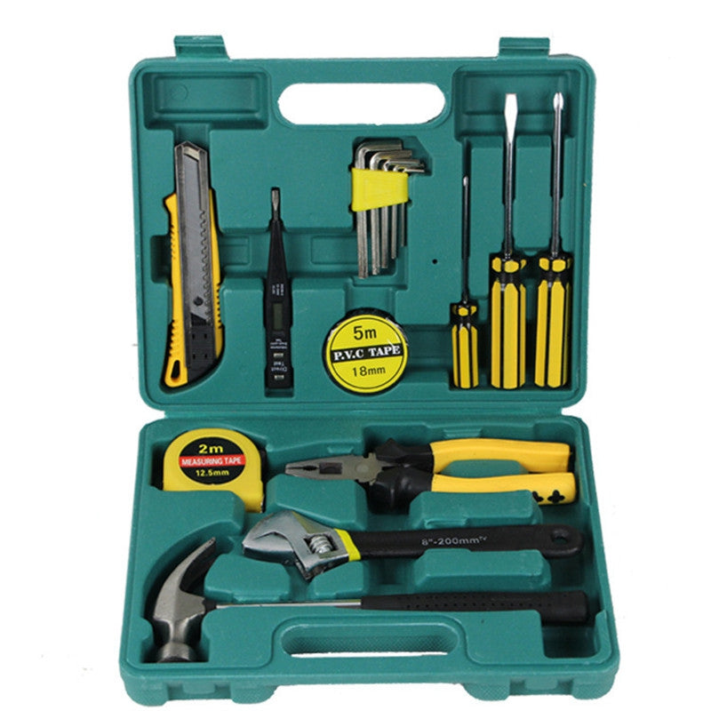 16pcs Car Repair Tool Kits Screwdriver Combination Household Set Hardware Tool Box