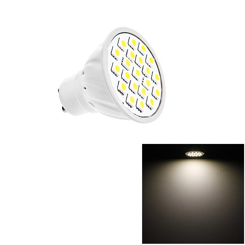 5W GU10 LED Bulbs Lamp 21 LEDs SMD 5050 AC 220V