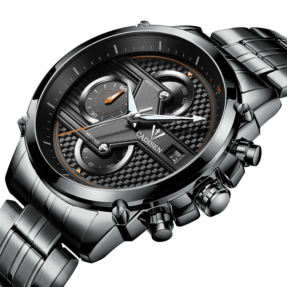 Cadisen C9018 Fashion Men Multifunctional Waterproof Quartz Watch