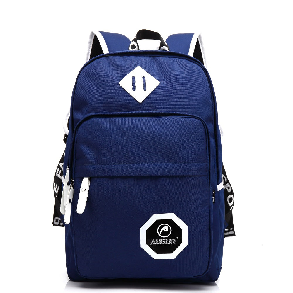 AUGUR 2017 Brand Design Men'S Travel Bag Man Backpack Waterproof Teenager School Computer Packsack