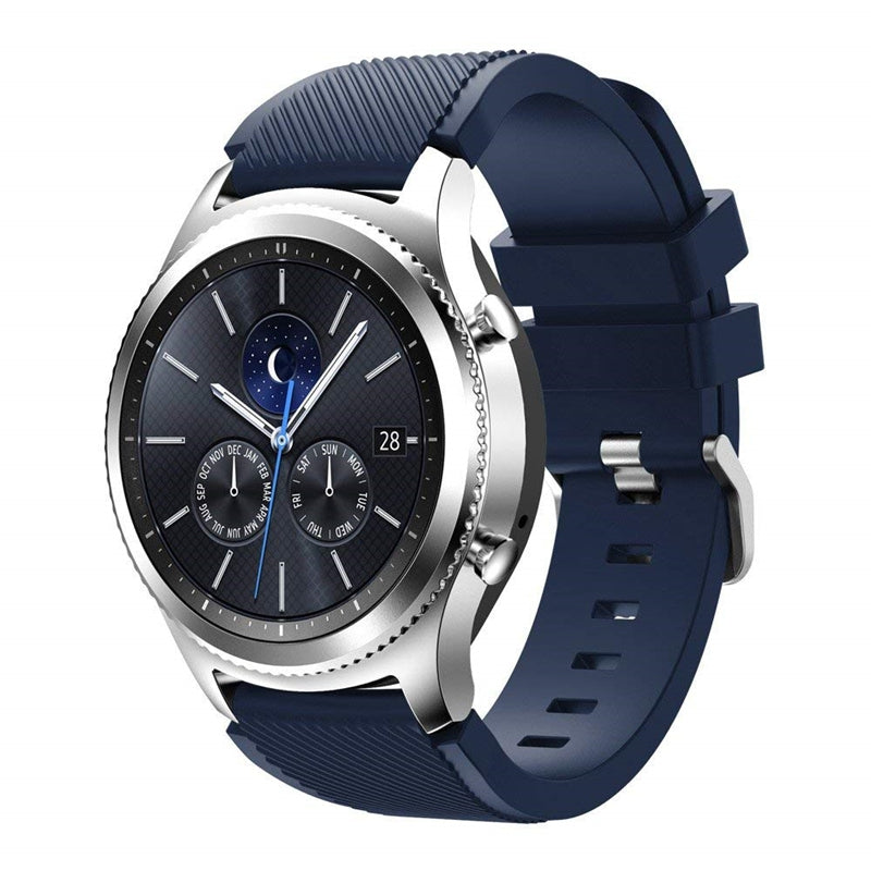 22MM Silicone Sport Strap Watch Band for Samsung Galaxy Watch 46mm SM-R800