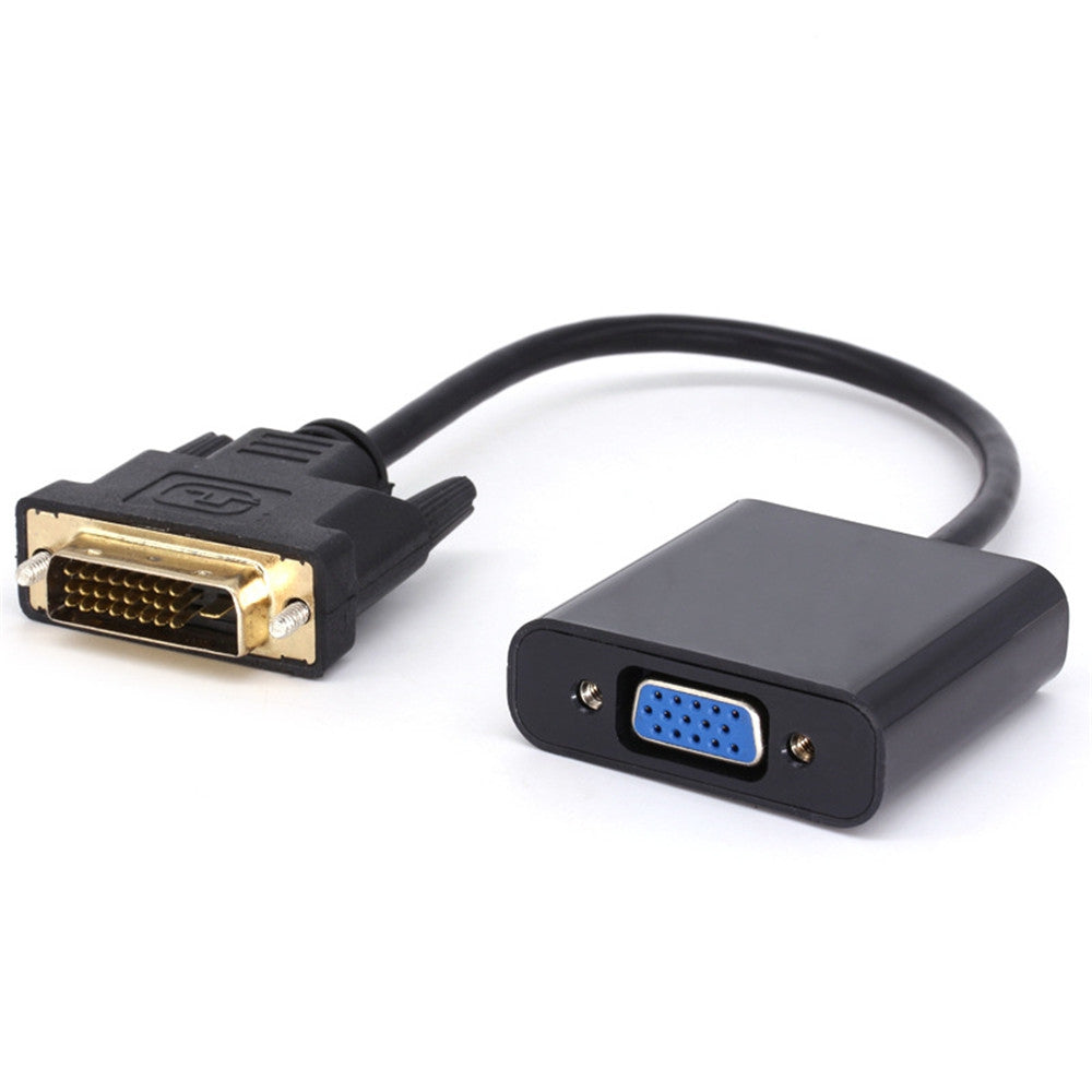 1080P Male DVI 24+1 to Female VGA Video Cable Adapter