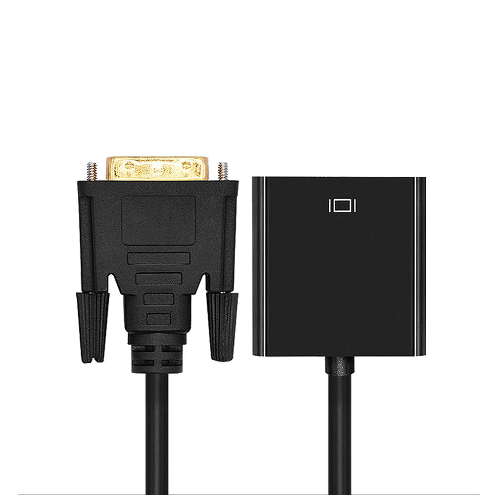 1080P Male DVI 24+1 to Female VGA Video Cable Adapter