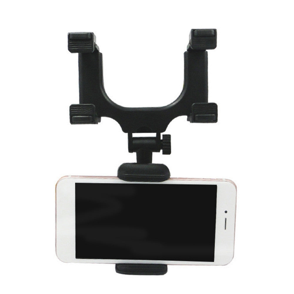 360 Degree Car Rearview Mirror Mount Mobile Phone Holder Stand